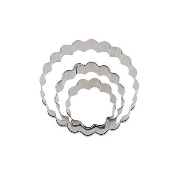 Nelken Blumen Ausstecher Form 3er Set - A305 - Mytortenland